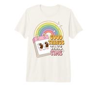 Good Things Take Time Motivational Patience Quote Maglietta Premium