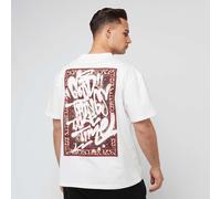 Good Things Take Time Oversize Tee bianco XS
