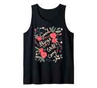 Good Things Will Venire Floreale Folklore Motivazione Dicendo Arte Canotta