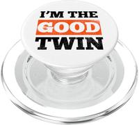 Good Twin Gift - Divertente idea regalo per fratelli gemelli PopSockets PopGrip per MagSafe