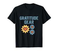 Good Vibes Crew Gratitude Gear, Stencil Industriale Maglietta