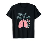 Good Vibes Crew Take A Deep Breath Pastel Polmons Hearts Maglietta