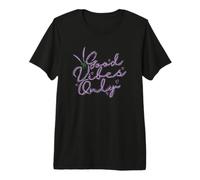 Good Vibes Only Lavender Garden Fragranza Pianta Maglietta Premium