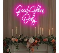 Good Vibes Only Neon Sign Led Home Decor/Bar Sign/Night Lights
