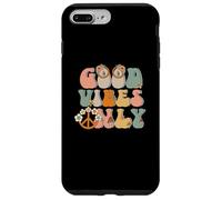 Good-Vibes Only Peace Sign Love anni '60 '70 Hippie Goodvibes Custodia per iPhone 7 Plus/8 Plus