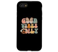 Good-Vibes Only Peace Sign Love anni '60 '70 Hippie Goodvibes Custodia per iPhone SE (2020) / 7 / 8