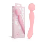 Good Vibes Only Good Vibes Only - Vibratore Bacchetta Double Face - Soft Silicone - Rosa