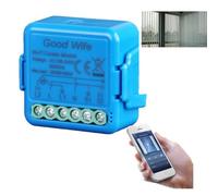 Good Wife Interruttore Tapparelle WiFi, Modulo Comando Tapparelle | Controllo Vocale con Alexa e Google Home, Controllo App Smart Life, Timer Switch per Persiane e Tende, 300W