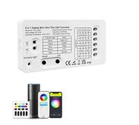 Good Wife ZIGBEE 3.0 Mini RGB CCT controller striscia luminosa DC5-12-24V 144W supporto LED Light Strip Lighting compatibile con Alexa Echo plus APP Controller 2.4G RF (ZBMINI)