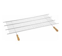 GOOD4YOU Griglia Barbecue con Manico Legno 100 X 50 CM