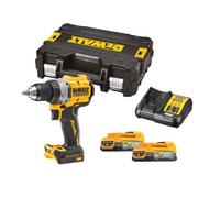 DeWALT Utensili - Trapano AKU 18V, 2x batterie 1,7 Ah POWERSTACK DCD800E2T