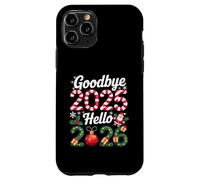 Goodbye 2025 Hello 2026 Happy New Year 2025 Humor Men Women Custodia per iPhone 11 Pro