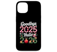 Goodbye 2025 Hello 2026 Happy New Year 2025 Humor Men Women Custodia per iPhone 13