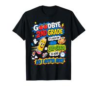 Goodbye 2nd Hello Grade 3rd Grade Is Here Back To School Maglietta
