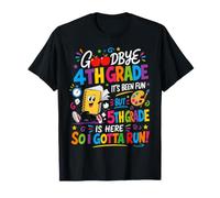 Goodbye 4th Hello Grade 5th Grade Is Here Back To School Maglietta