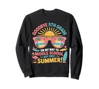Goodbye 5th Grade Middle School Summer Vacation for Kids Felpa