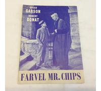 Goodbye, Mr. Chips Robert Donat Greer Garson Kilburn 1939 programma cinematog...