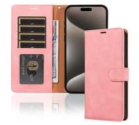 GoodcAcy Collection per Cover Realme 12 5G/Realme C65 5G - Custodia a Libro in Pelle con Slot per Carte [Blocco RFID] Antiurto [Cavalletto] Portafoglio per Cover Realme 12 5G/Realme C65 5G-Rosa