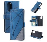 GoodcAcy Cover per Honor 50 5G/Nova 9 Custodia in Pelle Portafoglio Case, Flip [Slot Scheda][Funzione di Supporto][Magnetico Protettiva Cover][morbida pelle PU]-Blu