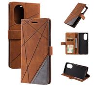 GoodcAcy Cover per Honor 50 Pro 5G/Nova 9 Pro Custodia in Pelle Portafoglio Case, Flip [Slot Scheda][Funzione di Supporto][Magnetico Protettiva Cover][morbida pelle PU]-Marrone