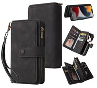 GoodcAcy Cover per Honor Magic 6 Pro Flip Wallet Case, Flip Caso in PU Pelle Premium Portafoglio Custodia [Kickstand] [15 Slot per Schede] [Chiusura Magnetica]-Nero