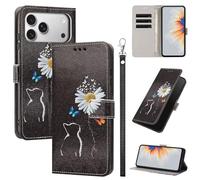 GoodcAcy Cover per Nokia HMD Pulse/Pulse Plus/Pulse Pro Case Premium PU Pelle Custodia [Kickstand] [Chiusura magnetica] [Slot per Schede], Portafoglio Flip Custodia,Gattino di margherita