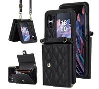 GoodcAcy Cover per Oppo Find N2 Flip Custodia PC Rigida Ultra Sottile Antigraffio Case per Oppo Find N2 Flip Cover, Nero