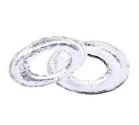 Goodchanceuk 20PCS monouso stufa a gas Fired Protecter Pad calore bruciatore rotonda stagnola di olio opaco