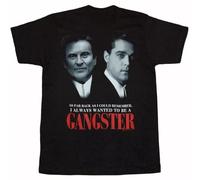 Goodfellas As Far Back As I T-Shirt New Black M