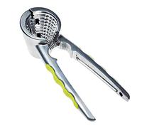 GOODGDN Schiaccianoci Acciaio Inox Pinza per Champagne Schiaccia Noci e Mandorle e Nocciole Schiaccianoci Clip Conico Noce Cracker con Manico in Silicone per Noce Pecan mandorle pistacchi