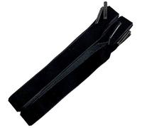 goodlace 1,6cm Lacci in velluto piatti lacci per stivali escursionismo danzante 120CM nero