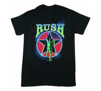 GOODLlFE Rush Star Man Mens T Shirt Rush T Shirt Tee Black S