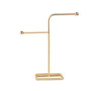 goodluxx Romanzo Ferro Battuto Gioielli Rack Orecchini Collana Gancio Gioielli Ornamenti Decorativi Fotografia Display Puntelli Espositore Oro
