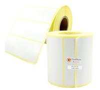 GoodMarkt Etichette termiche dirette autoadesive | 89x36 mm 1 rotolo, bianco, 1000 etichette | Compatibile con Brother, Zebra, Phomemo | Etichette domestiche, etichette con codici a barre