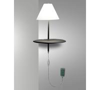 Fabas Luce Applique da parete a LED in metallo e vetro per camera da letto Goodn [EEK: A++]