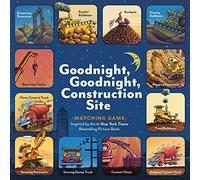 Goodnight, Goodnight, Construction Site Matching Game: (Matching Games for 2-4 Year Olds, Matching Games for Kids, Memory Matching Games)