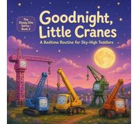 Goodnight, Little Cranes: A Bedtime Routine Picture Book About Construction Cranes for Toddlers Ages 2-5 | The Sleepy Site Series Book 2
