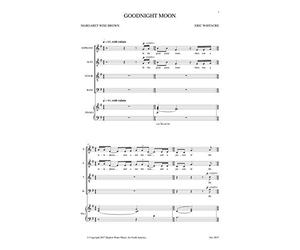 Goodnight Moon - CHORAL SCORE