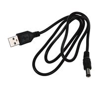 Goodplan - Convertitore Modulare USB a 12V Con Spina Jack Barrel 2,1 x 5,5 mm - Cavo di Alimentazione 1 m