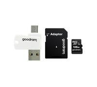 GOODRAM 128GB microSDHC classe 10 UHS I adattatore czytnik