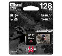 GoodRAM 128GB SD Card UHS-I U3 V30 4K Video Retail Blister Pack