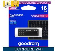 Goodram UME3 unità flash USB 16 GB USB tipo A 32 Gen 1 31 Gen 1 Nero