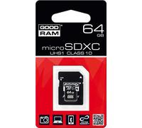 Goodram 64GB Micro SDXC 64GB MicroSDXC UHS-I Class 10 memory card - memory cards
