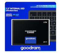 Goodram CX400 SSDPR-CX400-02T-G2 Internes Solid State Drive 2.5" 2,05 TB Serial ATA III 3D NAND (SSDPR-CX400-02T-G2)