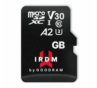 Goodram Irdm Uhs-I U3 A2 Micro SD 64 GB, con Adap