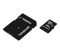 Scheda Di Memoria Micro SD con Adattatore GoodRam M1AA 64 GB Nero