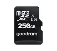 Goodram Micro Sd M1aa Cl10 Uhs-i 256gb+adapter One Size Black / White