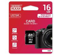 Scheda SD Goodram S1A0 16GB SDHC Classe 10 UHS-I 100MB/s Nero
