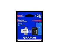 GoodRAM microSD 128GB class 10 + adpter + card reader - blister - M1A4-1280R12