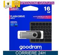 GoodRAM Pendrive 16GB USB 3.0 Veloce e Affidabile - Blister Retail